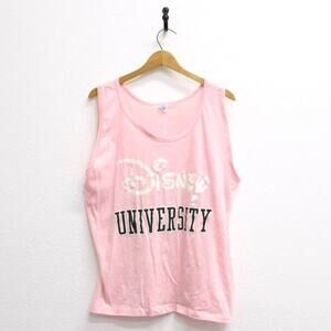 Vintage Walt Disney University Tank Top Large